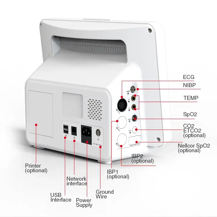 Multi-Parameter Patient Monitor YK-8000B 4