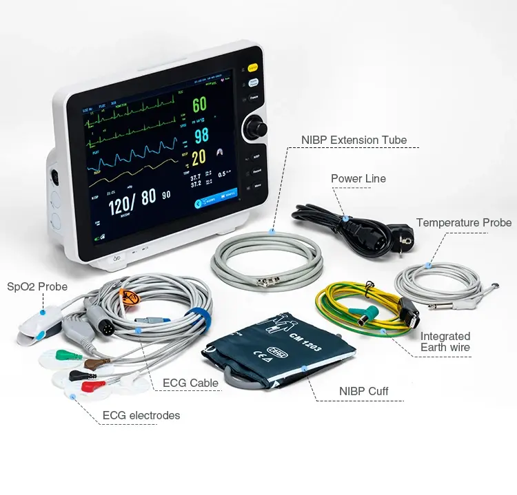 Multi-Parameter Patient Monitor YK-8000B 5